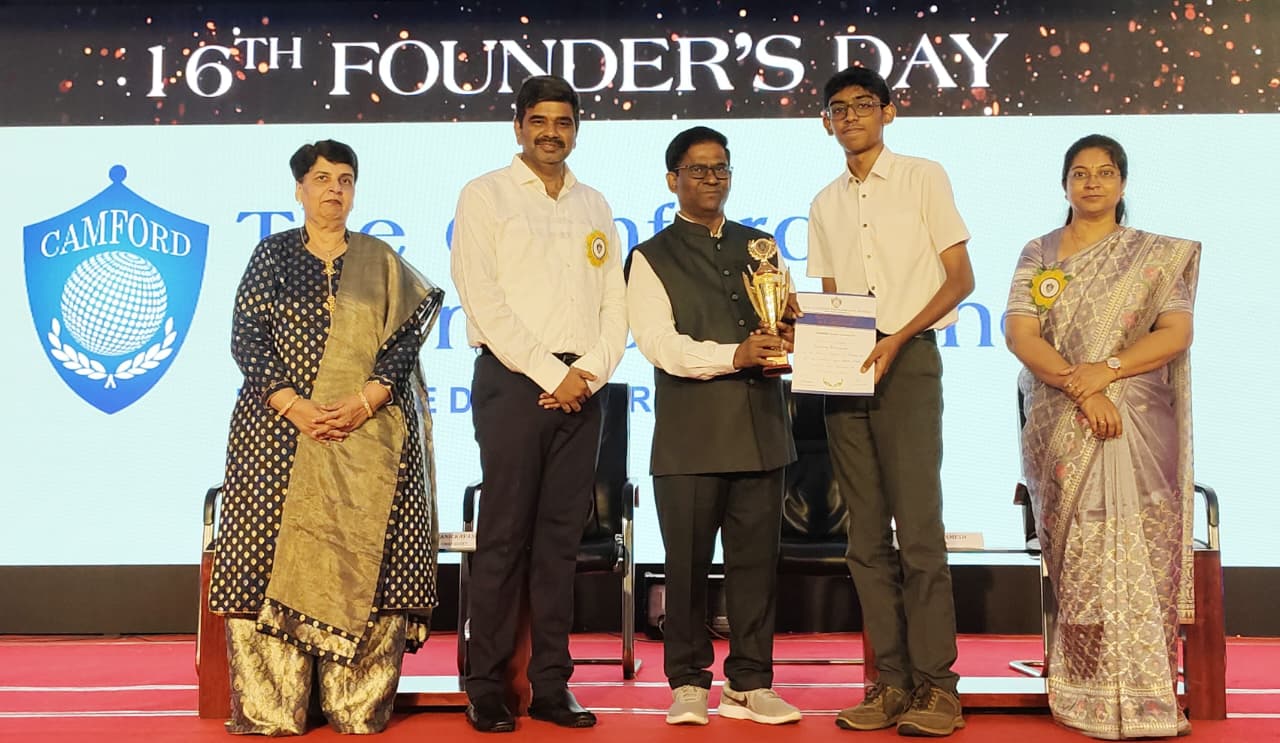 தி கேம்ஃபோர்டு சர்வதேச பள்ளியின் 16-ஆவது ஆண்டு விழா மற்றும் நிறுவனர் தின விழா